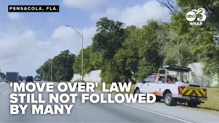 Escambia County EMS reminds drivers of 'Move Over' law as many fail to comply