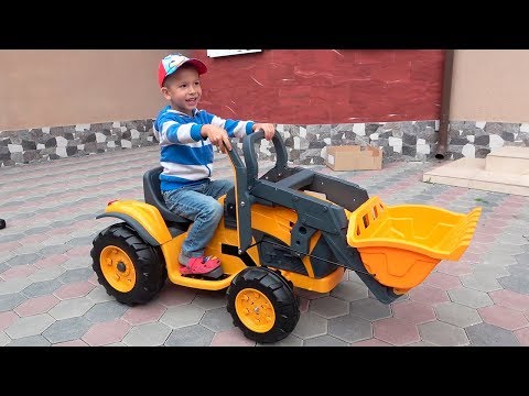 , title : 'Unboxing and Assembling The POWER Wheel / Kids Ride on Excavator / Baby Car'