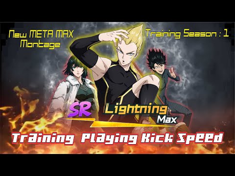 OPM : LIGHTNING MAX 🔥🔥 Auto META Training KICK SPEED The Strongest