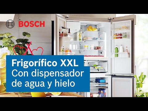 Más Espacio y Agua Fría Al Instante: ¡Descubre El Frigorífico Multipuerta XXL! | Bosch Home España