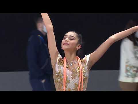 Narmin Bayramova (AZE) - Rope Q - 2020 European Championships Kyiv