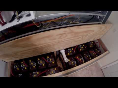 Off Grid Solar #26: Wiring the Trojan Battery Bank II