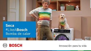 Bosch Energía #LikeABosch con secadoras con bomba de calor anuncio