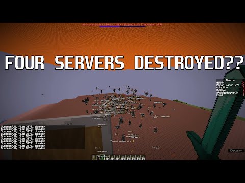 SHREKT DESTROYS 4 servers in EPIC Minecraft Griefing!