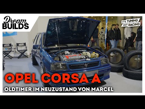 DreamBuilds - fürs Museum gebauter Opel Corsa A von Marcel - it's tuning, not racing