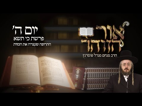 הזוהר היומי - יום ה' פרשת כי תשא תשפ"ג