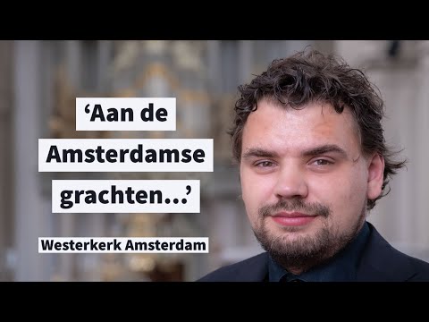 EVAN BOGERD - Aan de Amsterdamse grachten - Westerkerk Amsterdam