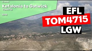 preview picture of video 'Thomson Airways TOM 4715 Kefalonia (EFL) to London Gatwick (LGW) 170814'