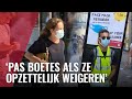 Nog geen mondkapjesboetes