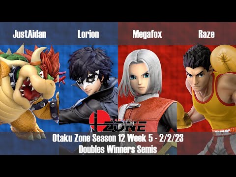 OZone12W5 - DWS - JustAidan & Lorion vs Megafox & Raze
