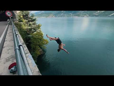 Cliff Jumping Italy - Short film