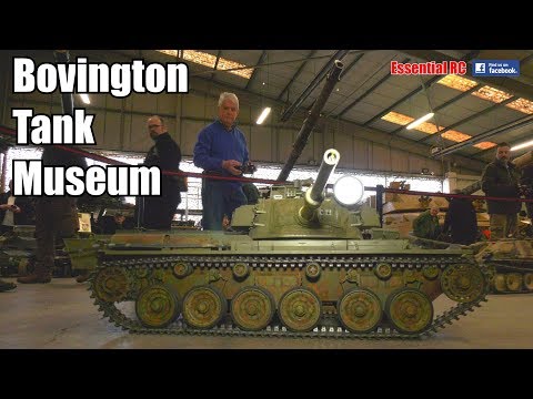 BOVINGTON TANK MUSEUM: AWESOME Radio Controlled TANKS and ARMOURED VEHICLES (AMORTEK)