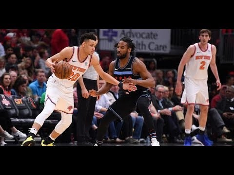 Dennis Smith Jr., Kevin Knox & Luke Kornet vs. Bulls | TKW Highlights | The Knicks Wall