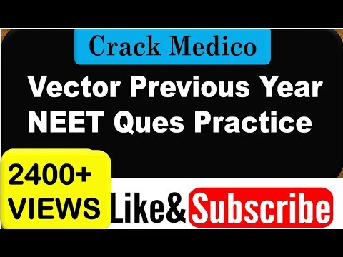 Vector Previous Year NEET Ques Practice Video