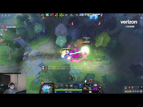 Qojqva gets called a "bot" after a misplay on storm spirit 😂