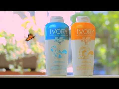 Ivory 2-IN-1 Hair & Body Wash
