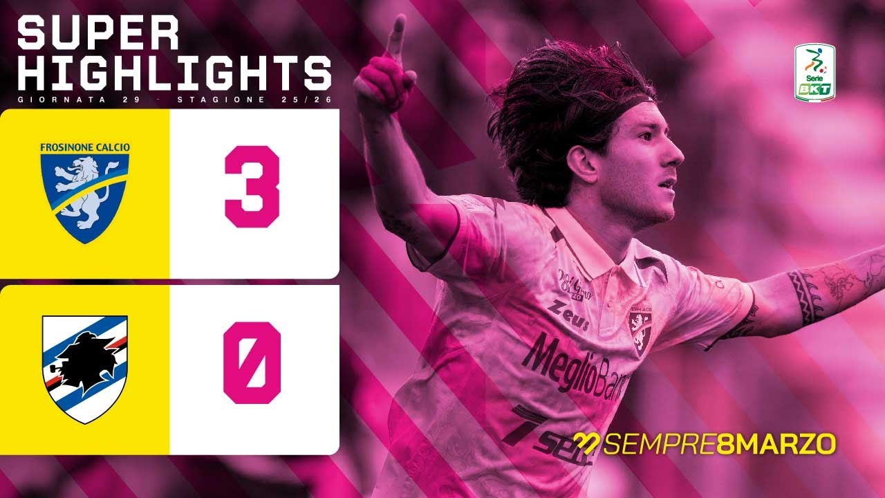 Frosinone vs Sampdoria Highlights