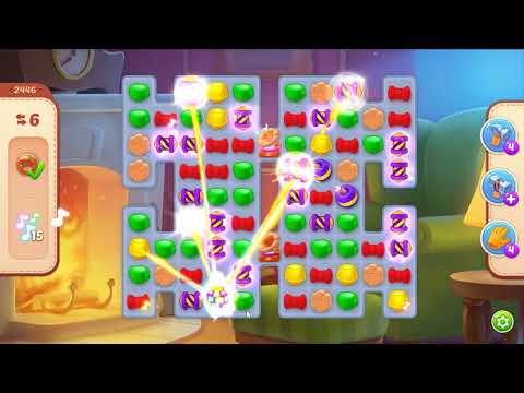 Homescapes level 2446 - 17 Moves - No Boosters #Bubunka