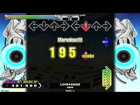 【LV13】DDR / LOVE SHINE - DESAFÍO DOBLE con palmadas