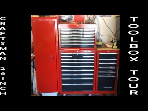 Craftsman 26 Inch Toolbox Tour