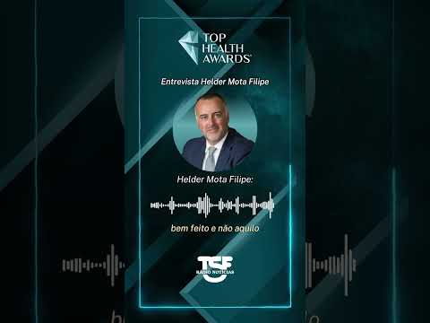 TSF | Entrevista Helder Mota Filipe, Bastonário OF | TOP Health Awards 1ªEdição