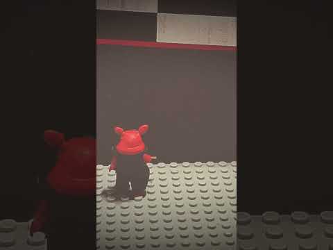 запуск фокси #анимация #лего #кастом #фнаф #фигурки #