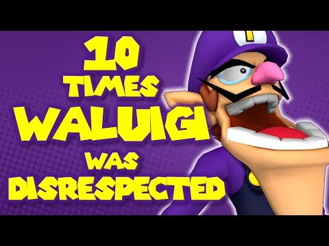 10 Times WALUIGI was DISRESPECTED Video