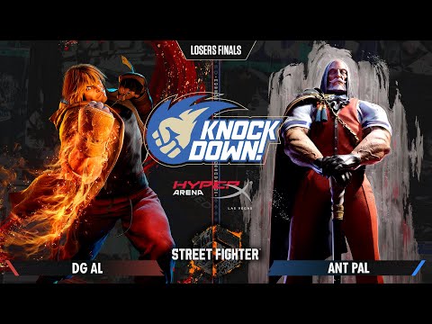 Knockdown #85 | HXALV | Ant Pal (JP) vs DG AL (Ken, Guile) - Losers Finals