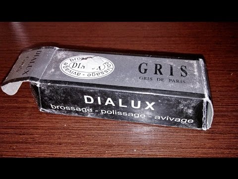 Серая полировальная или полировочная паста Dialux (Oialux) китайского производства