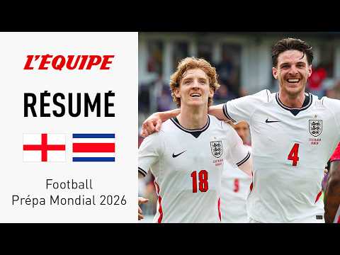 Prépa Mondial : GORDON et RICE buteurs, l'Angleterre est PRÊTE pour la Coupe du monde