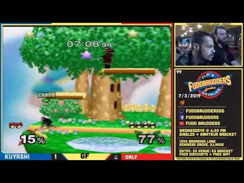 SSBM Orly vs Kuyashi FuddBrudders 99