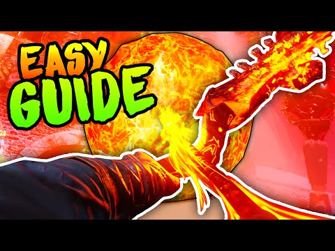 BEST FIRE BOW UPGRADE GUIDE [EASY] Black Ops 3 Zombies Der Eisendrache Easter Egg Guide / Tutorial