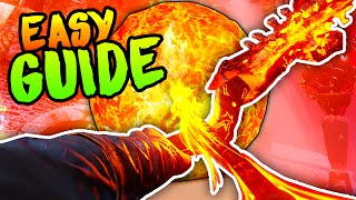BEST FIRE BOW UPGRADE GUIDE [EASY] Black Ops 3 Zombies Der Eisendrache Easter Egg Guide / Tutorial