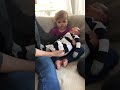 Toddler Meets Baby Bro for First Time