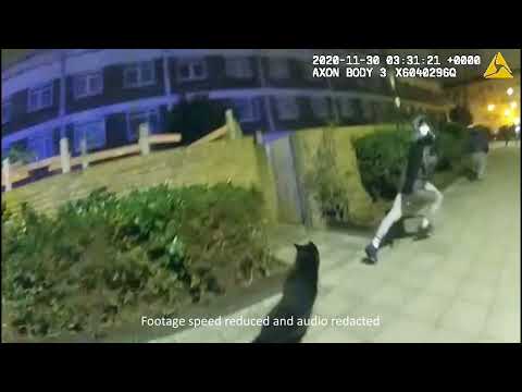 Police chase (Met Police footage)
