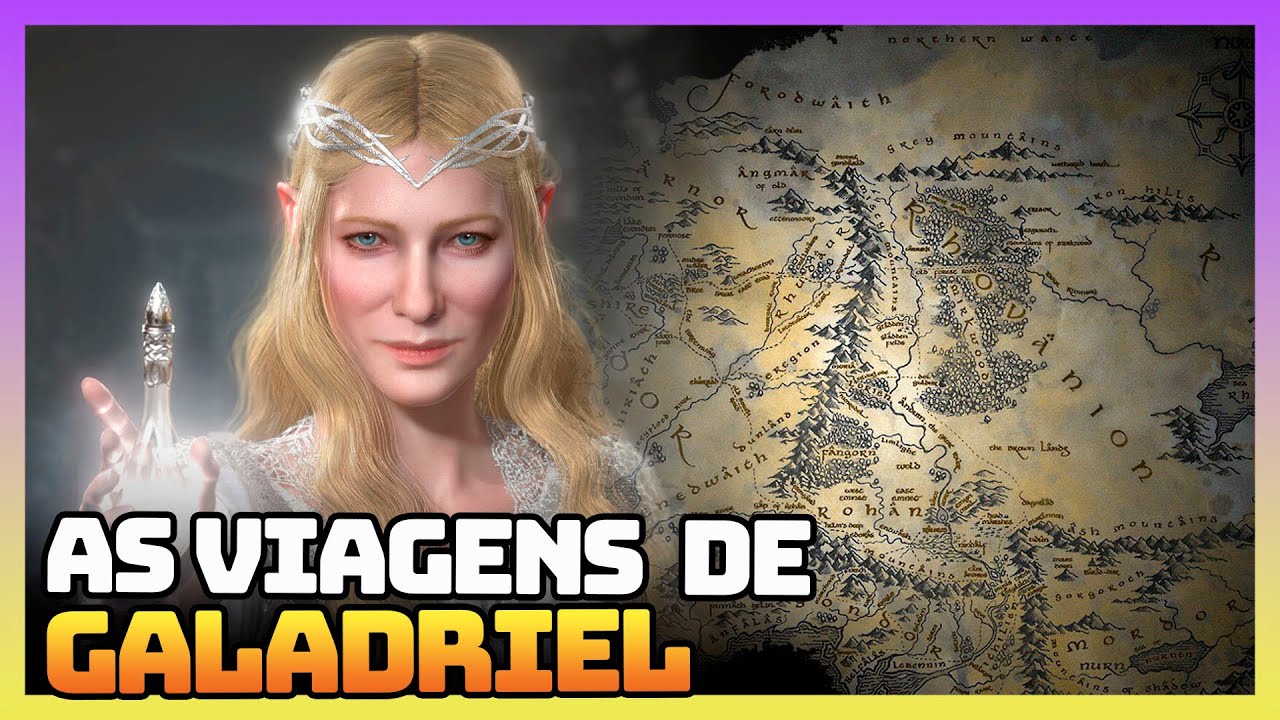 A HISTÓRIA COMPLETA DE GALADRIEL - Compilação #lotr