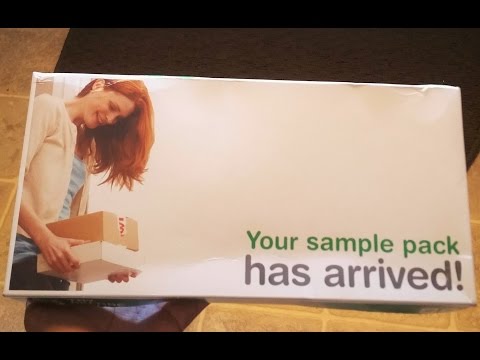 FREEBIE ALERT! My 1st - SAMPLE SOURCE - UNBOXING