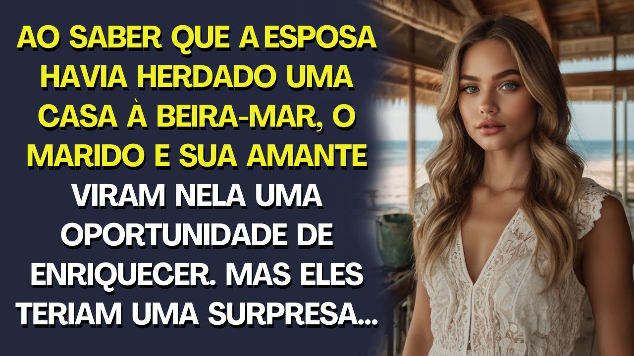 Ao saber que a esposa herdou a casa na praia, o marido e a amante viram uma chance de enriquecer.