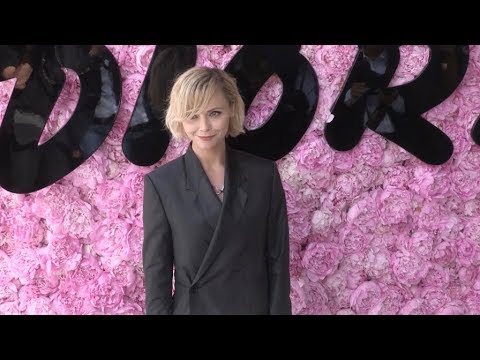 Jade Jagger and Christina Ricci  at the Dior Homme Menswear SS 2019 Fashion Show in Paris