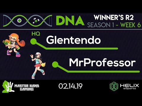 DNA 1.6 - HQ | Glentendo (Inkling) vs MrProfessor (Pokemon) - Winner's R2