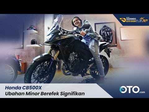 GIIAS 2021 | Honda CB500X | Mau Adventure Lebih Seru, Pakai Ini!