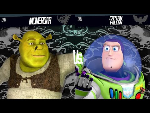 Shrek Vs Buzz Lightyear - Requested Smash Bros Battle