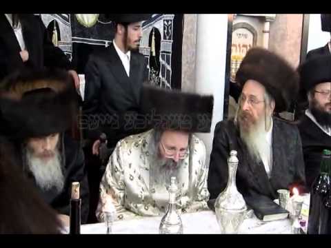 Rachov Rebbe Commemorating His Father's Yahrtzeit - Kislev 5773