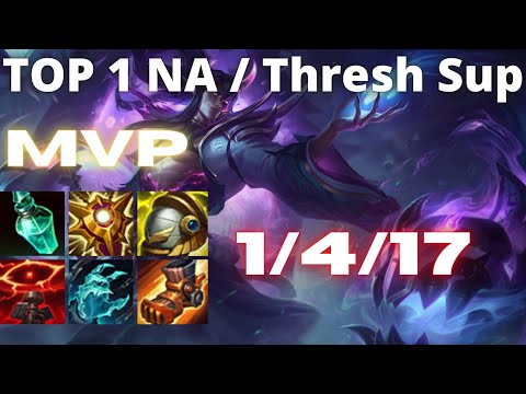 TOP 1 NA / THRESH vs LULU /Challenger Ranked NA