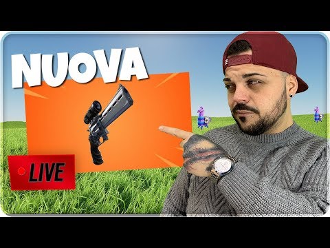 PROVIAMO LA NUOVA PISTOLA !!! 🔴LIVE FORTNITE