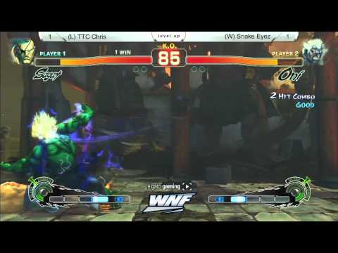 SSF4AE TTC Chris vs Snake Eyez - WNF 1.4 Grand Finals