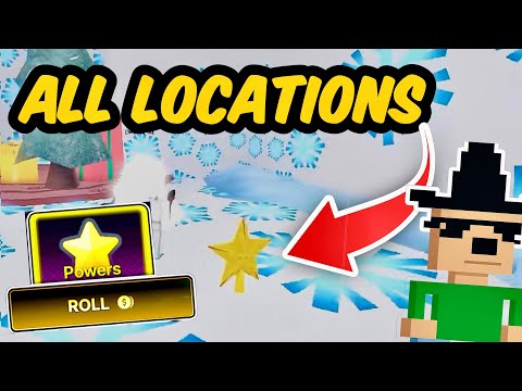 ALL NEW PEABERT STAR LOCATIONS! FREE POWER ROLLS & REWARDS | Ink Game