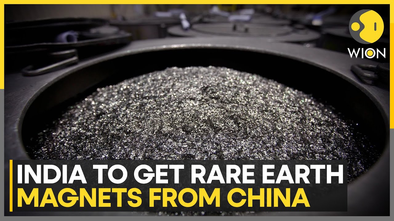 Rare Earths Magnets: 3 Indian Firms Get Import License From China | WION