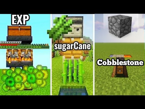 GAMING: 5 Easy Automatic Farms in Minecraft Survival!