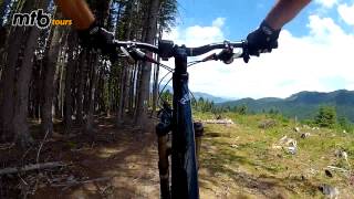 mtb in romania - strunga pass descent, bucegi mountains